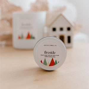 Christmas Candle Tins