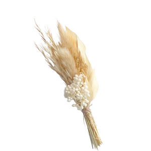 Dried Floral Posie- Wheat