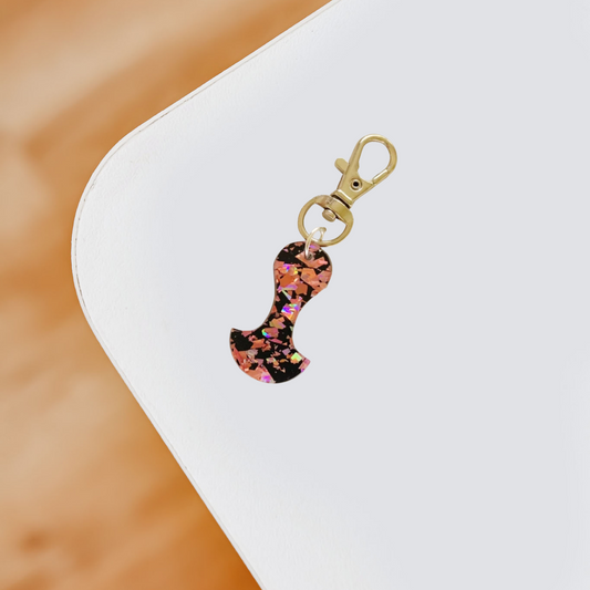 Rose Gold Shards Trolley Token